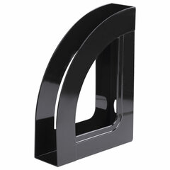 Лоток вертикальный для бумаг BRAUBERG ECONOMY, 220&times;70&times;290 мм, черный, 238112