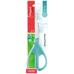 Ножницы MAPED &laquo;Essentials Color&raquo;, 210 мм, бирюзовые, эргономичные ручки, 468111