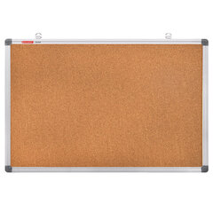 Доска пробковая для объявлений 60&times;90 см, алюминиевая рамка, BRAUBERG Extra, 238308