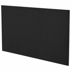 Доска меловая А3 (29,7&times;42 см), немагнитная, без рамки, ПВХ, ЧЕРНАЯ, BRAUBERG, 238314