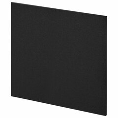 Доска меловая 30&times;30 см, немагнитная, без рамки, ПВХ, ЧЕРНАЯ, BRAUBERG, 238316