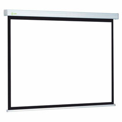 Экран Cactus Wallscreen CS-PSW-180&times;180, 180&times;180 см, 1:1, настенно-потолочный, белый