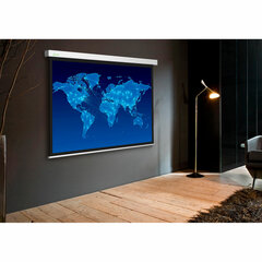 Экран Cactus Wallscreen CS-PSW-150&times;150, 150&times;150 см, 1:1, настенно-потолочный, белый