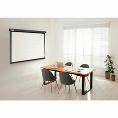 Экран Cactus Wallscreen CS-PSW-150X150-SG, 150&times;150 см, 1:1, настенно-потолочный, серый