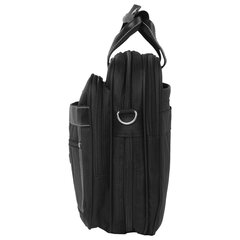 Сумка портфель BRAUBERG CARBON с отделением для ноутбука 15-16", 2 отделения, черная, 31&times;41&times;13 см, 240509