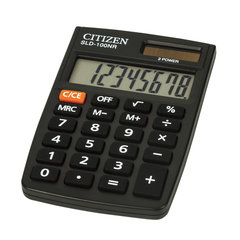 Калькулятор карманный CITIZEN SLD-100NR (90&times;60 мм), 8 разрядов, двойное питание