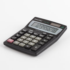 Калькулятор настольный ОФИСМАГ OFM-1807, КОМПАКТНЫЙ (140&times;105 мм), 8 разрядов, двойное питание, 250223