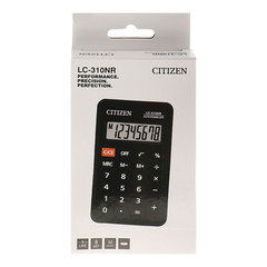 Калькулятор карманный CITIZEN LC310NR (114&times;69 мм), 8 разрядов, питание от батарейки