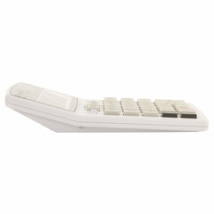 Калькулятор настольный BRAUBERG EXTRA-12-WAB (206&times;155 мм),12 разрядов, двойное питание, антибактериальное покрытие, БЕЛЫЙ, 250490