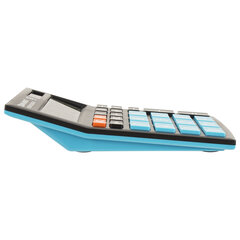 Калькулятор настольный BRAUBERG ULTRA COLOR-12-BKBU (192&times;143 мм), 12 разрядов, двойное питание, ЧЕРНО-ГОЛУБОЙ, 250497
