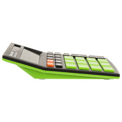 Калькулятор настольный BRAUBERG ULTRA COLOR-12-BKLG (192&times;143 мм), 12 разрядов, двойное питание, ЧЕРНО-САЛАТОВЫЙ, 250498
