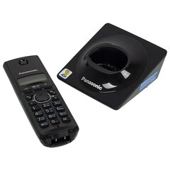 Радиотелефон PANASONIC KX-TG1711RUB, память на 50 номеров, АОН, повтор, часы/<wbr/>будильник, чёрный