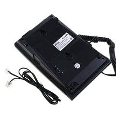 Телефон RITMIX RT-330 black, быстрый набор 3 номеров, мелодия удержания, черный