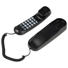 Телефон RITMIX RT-002 black, удержание звонка, тональный/<wbr/>импульсный режим, повтор, черный