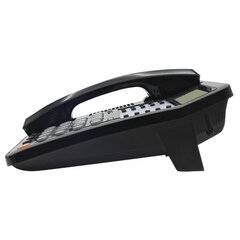 Телефон RITMIX RT-495 black, АОН, спикерфон, память 60 номеров, тональный / импульсный режим, черный