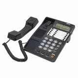 Телефон RITMIX RT-495 black, АОН, спикерфон, память 60 номеров, тональный / импульсный режим, черный
