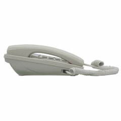 Телефон RITMIX RT-550 white, АОН, спикерфон, память 100 номеров, тональный / импульсный режим, белый