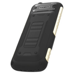 Телефон мобильный TEXET TM-D400, 2 SIM, 1,77", 32 Мб, microSD, FM, MP3, IP54, фонарик, черный