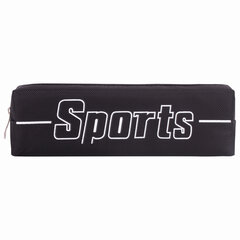Пенал BRAUBERG, 1 отделение, полиэстер, &laquo;Sport&raquo;, черный, 19&times;4&times;6 см, 270267