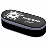 Пенал-футляр BRAUBERG, 1 отделение, полиэстер, органайзер, 21x8,5x5 см, "Football player", 270380