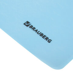 Скоросшиватель пластиковый BRAUBERG &laquo;Pastel&raquo; А4, 130/<wbr/>180 мкм, аквамарин, 270455