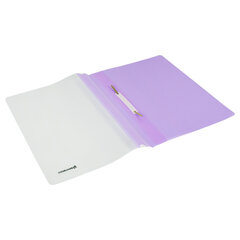 Скоросшиватель пластиковый BRAUBERG &laquo;Pastel&raquo; А4, 130/<wbr/>180 мкм, лиловый, 270456