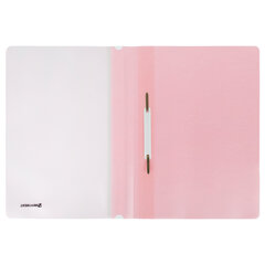 Скоросшиватель пластиковый BRAUBERG &laquo;Pastel&raquo; А4, 130/<wbr/>180 мкм, персиковый, 270457