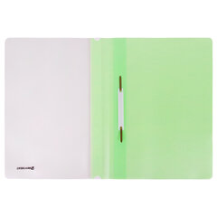 Скоросшиватель пластиковый BRAUBERG &laquo;Pastel&raquo; А4, 130/<wbr/>180 мкм, мятный, 270458