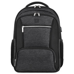 Рюкзак BRAUBERG FUNCTIONAL с отделением для ноутбука, 2 отделения, USB-порт, &laquo;Secure&raquo;, 46&times;30&times;18 см, 270751