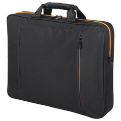 Сумка портфель BRAUBERG OFFICE с отделением для ноутбука 17,3", черная, 34&times;44&times;6 см, 270826