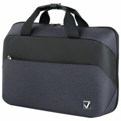 Сумка портфель BRAUBERG MODERN с отделением для ноутбука 15-16", откидная крышка, серая, 29&times;42&times;11 см, 270828
