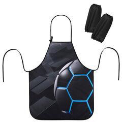Накидка фартук с нарукавниками для труда ЮНЛАНДИЯ, 46&times;54 см, &laquo;Soccer ball&raquo;, 271044