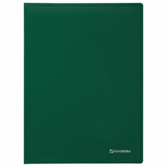 Папка 60 вкладышей BRAUBERG &laquo;Office&raquo;, зеленая, 0,6 мм, 271330