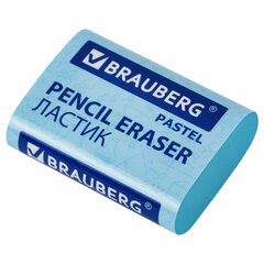 Ластики BRAUBERG PASTEL MAXI НАБОР 3 штуки, размер ластика 44&times;32&times;13 мм, упаковка блистер, 271345