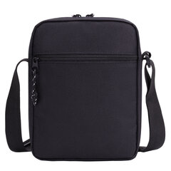 Сумка на плечо BRAUBERG COMPACT, два кармана, черная, 22&times;17&times;6 см, 271687