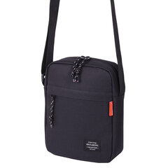 Сумка на плечо BRAUBERG COMPACT, два кармана, черная, 22&times;17&times;6 см, 271687