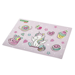 Настольное покрытие BRAUBERG KIDS, А3+, пластик, 46&times;33 см, &laquo;Мечты единорога&raquo;, 271730