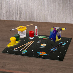 Настольное покрытие BRAUBERG KIDS, А3+, пластик, 46&times;33 см, &laquo;Открытый космос&raquo;, 271731