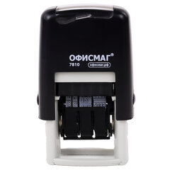 Датер-мини ОФИСМАГ, месяц цифрами, оттиск 22&times;4 мм, &laquo;Printer 7810 BANK&raquo;, 271926