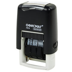 Датер-мини ОФИСМАГ, месяц цифрами, оттиск 22&times;4 мм, &laquo;Printer 7810 BANK&raquo;, 271926
