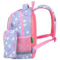 Рюкзак BRAUBERG KIDS SET, с пеналом в комплекте, 2 отделения, &laquo;Rainbow clouds&raquo;, 37&times;28&times;16 см, 272100
