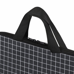 Папка на молнии с ручками BRAUBERG А4, 1 отделение, полиэстер, 20 мм, &laquo;Checkered&raquo;, 272173
