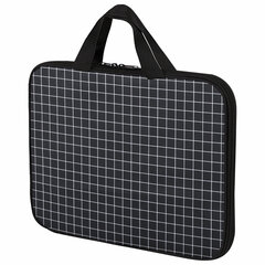 Папка на молнии с ручками BRAUBERG А4, 1 отделение, полиэстер, 20 мм, &laquo;Checkered&raquo;, 272173