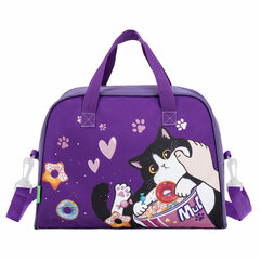 Сумка для занятий BRAUBERG KIDS с ручками, плечевой ремень, 35&times;25&times;15 см, &laquo;Sweet cheeks&raquo;, 272376