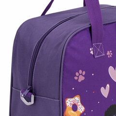 Сумка для занятий BRAUBERG KIDS с ручками, плечевой ремень, 35&times;25&times;15 см, &laquo;Sweet cheeks&raquo;, 272376
