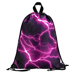 Мешок для обуви BRAUBERG большой удобный с ручкой, 51&times;41 см, Lightning, 272400