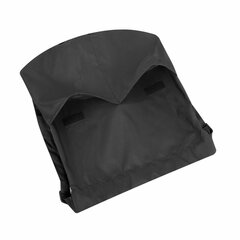 Рюкзак спортивный мешок HEIKKI PACK (ХЕЙКИ), 2 отделения, увеличенный объем, 40&times;35 см, черный, 272419