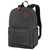 Рюкзак HEIKKI ENERGETIC (ХЕЙКИ) универсальный, эргономичный, "Recycle", черно-серый, 43х30х16 см, 272532