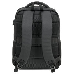 Рюкзак BRAUBERG FUNCTIONAL с отделением для ноутбука, USB-порт, багажная лента, &laquo;Firm&raquo;, 43&times;30&times;15 см, 272576
