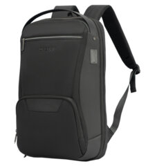 Рюкзак HEIKKI HIGH TECH (ХЕЙКИ) с отделением для ноутбука, USB-порт, черный, 46&times;30&times;10 см, 272588